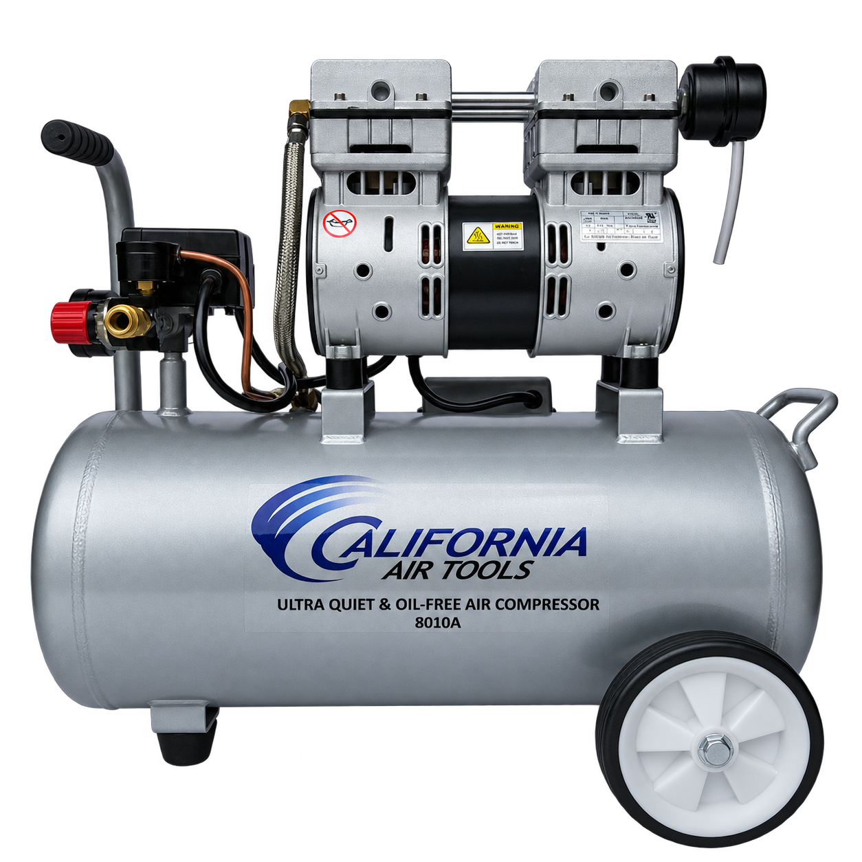 Portable oil-free air compressor