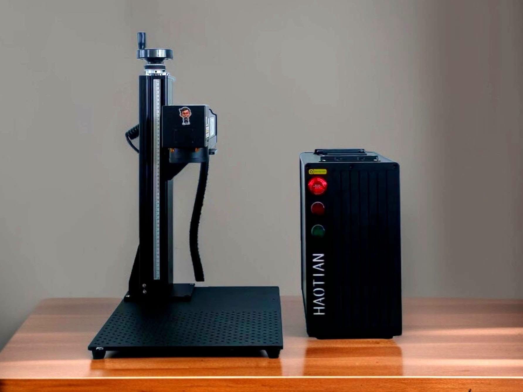 Haotian laser Split design JPT/Raycus/GZ Fiber Galvo laser